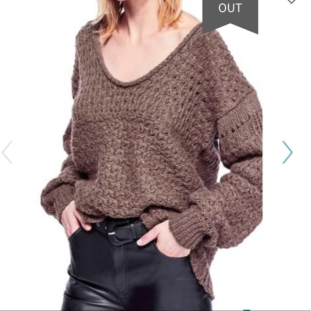 Free People Crashing Waves Pullover‎ Sweater